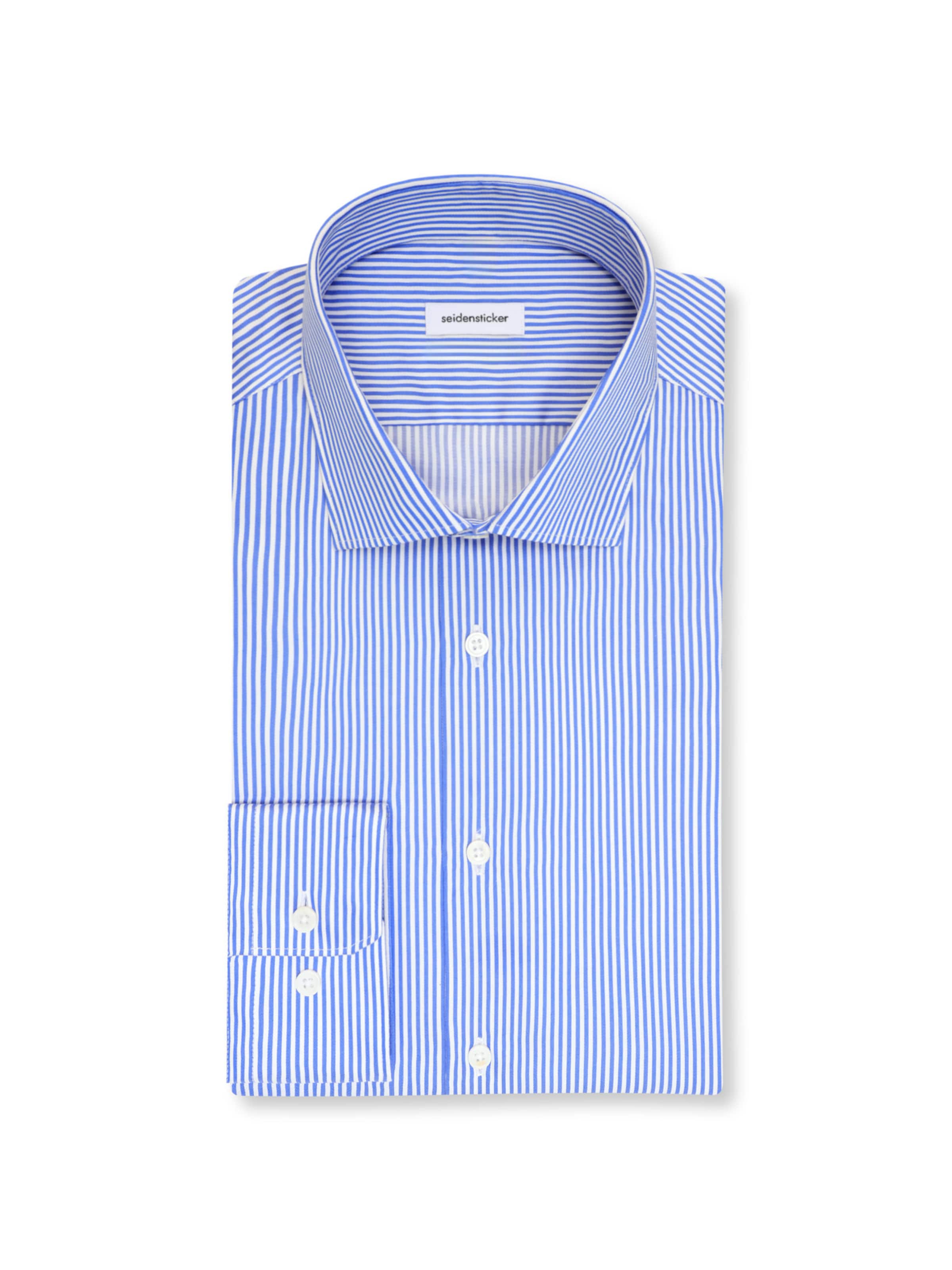 SEIDENSTICKER Slim fit Overhemd in Blauw