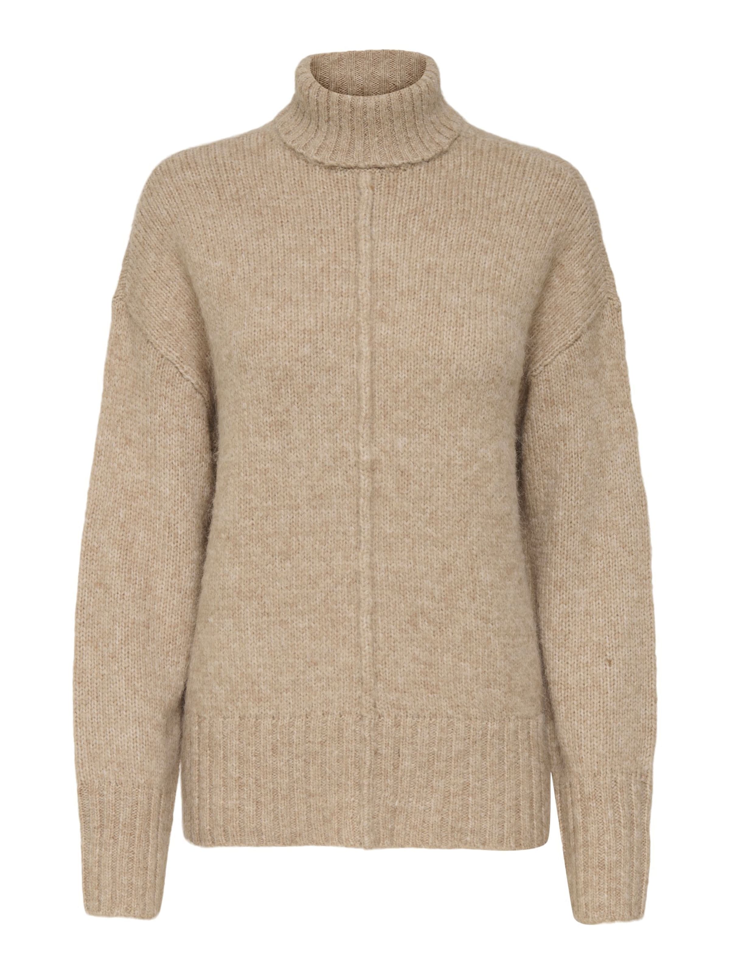 JDY Pullover 'JDYMalone' i beige: forside