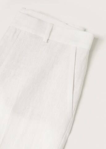 MANGO Regular Pantalon 'Boreli' in Wit