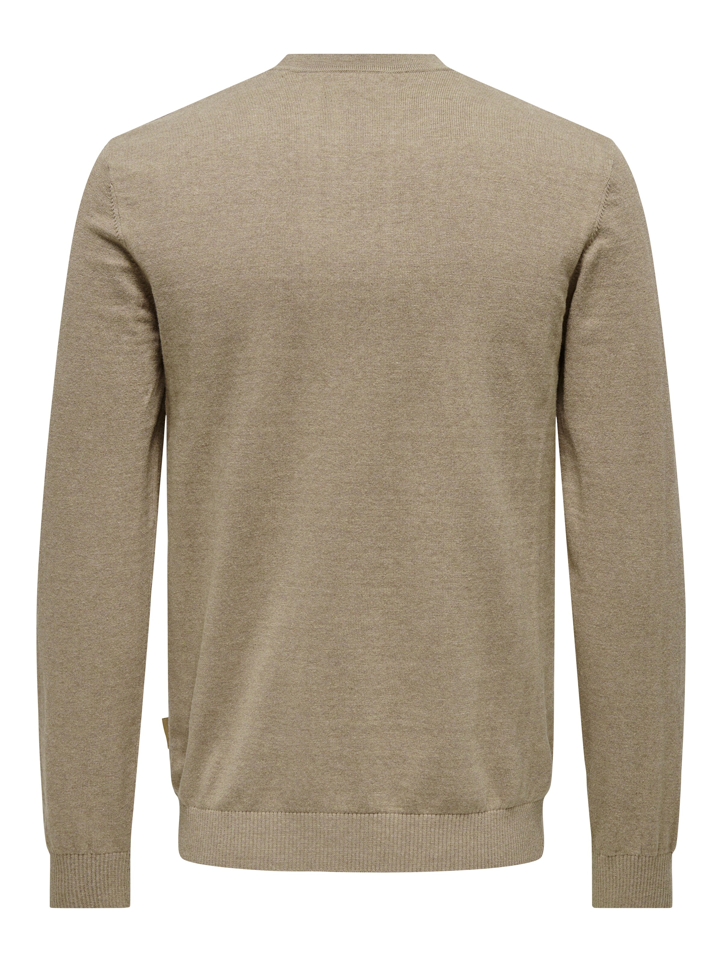 Pull-over 'ONSLoui' Only & Sons en beige