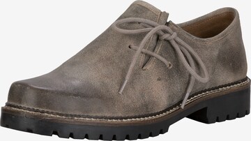STOCKERPOINT Lace-Up Shoes in Grey: front