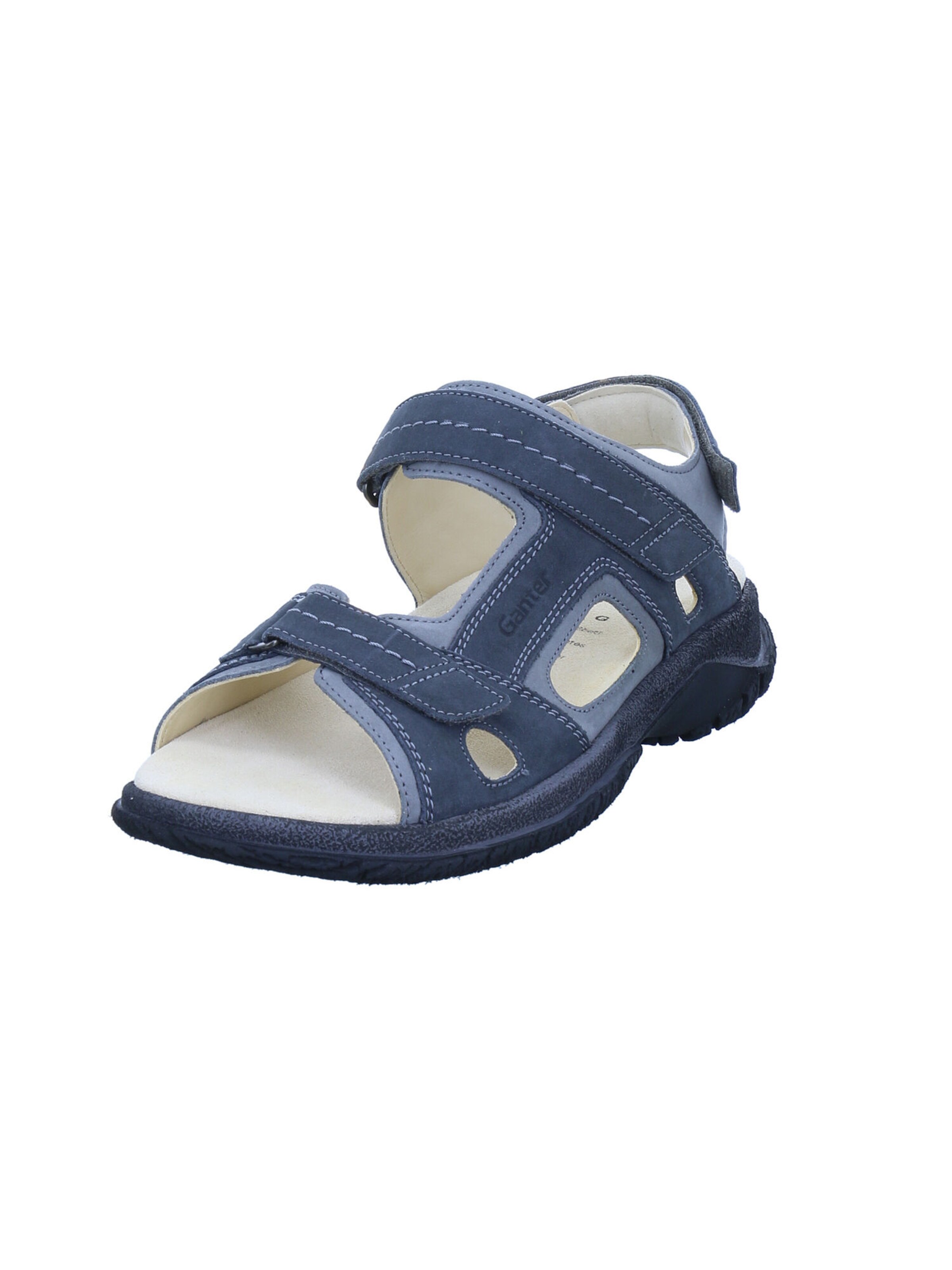 Ganter Hiking Sandals 'Giovanni' in Blue: front
