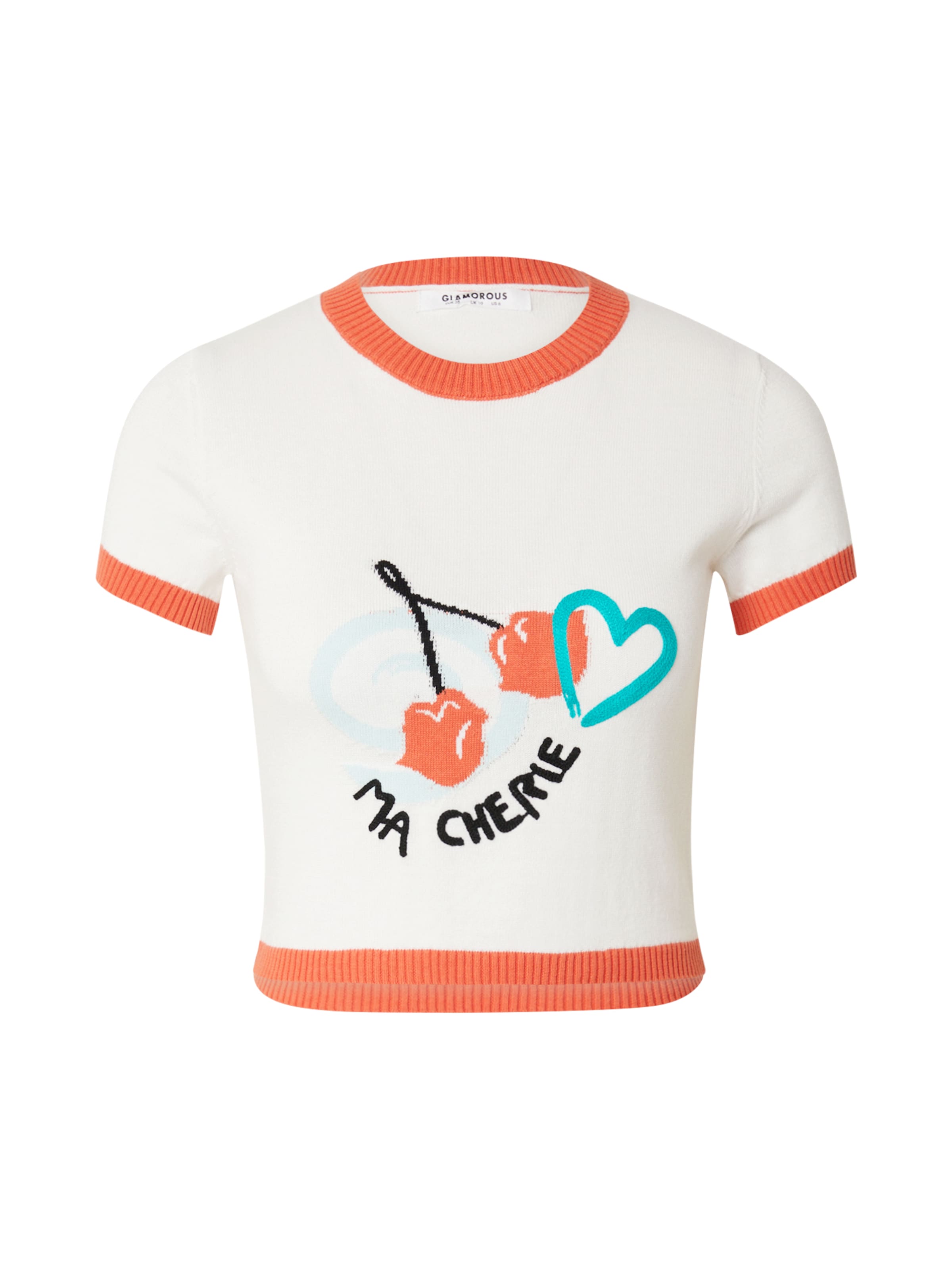 GLAMOROUS Πουλόβερ σε λευκό: μπροστά