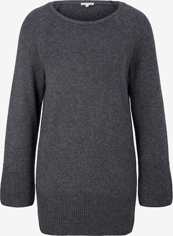 TOM TAILOR Sweater in Grey: front