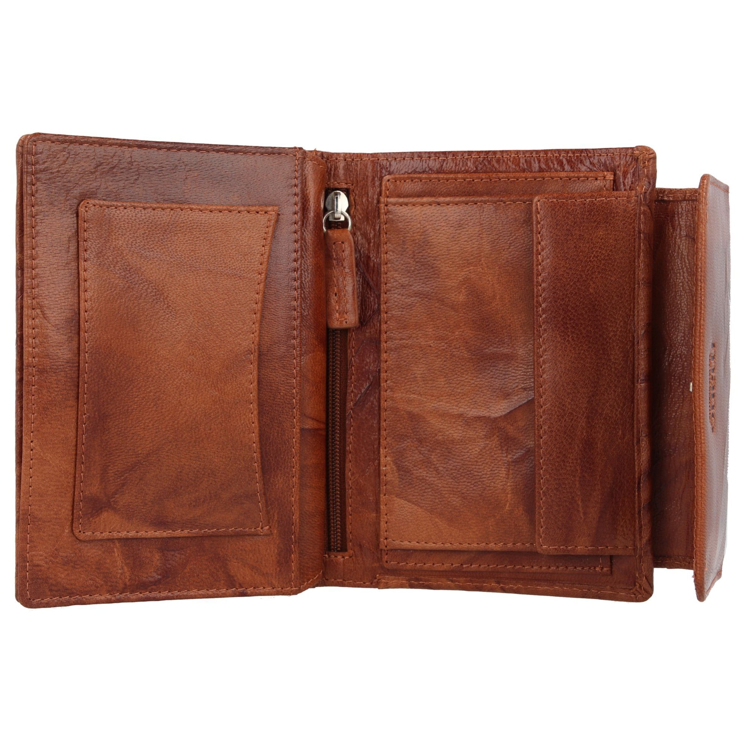 Porte-monnaies 'Donna Aurona' mano en marron