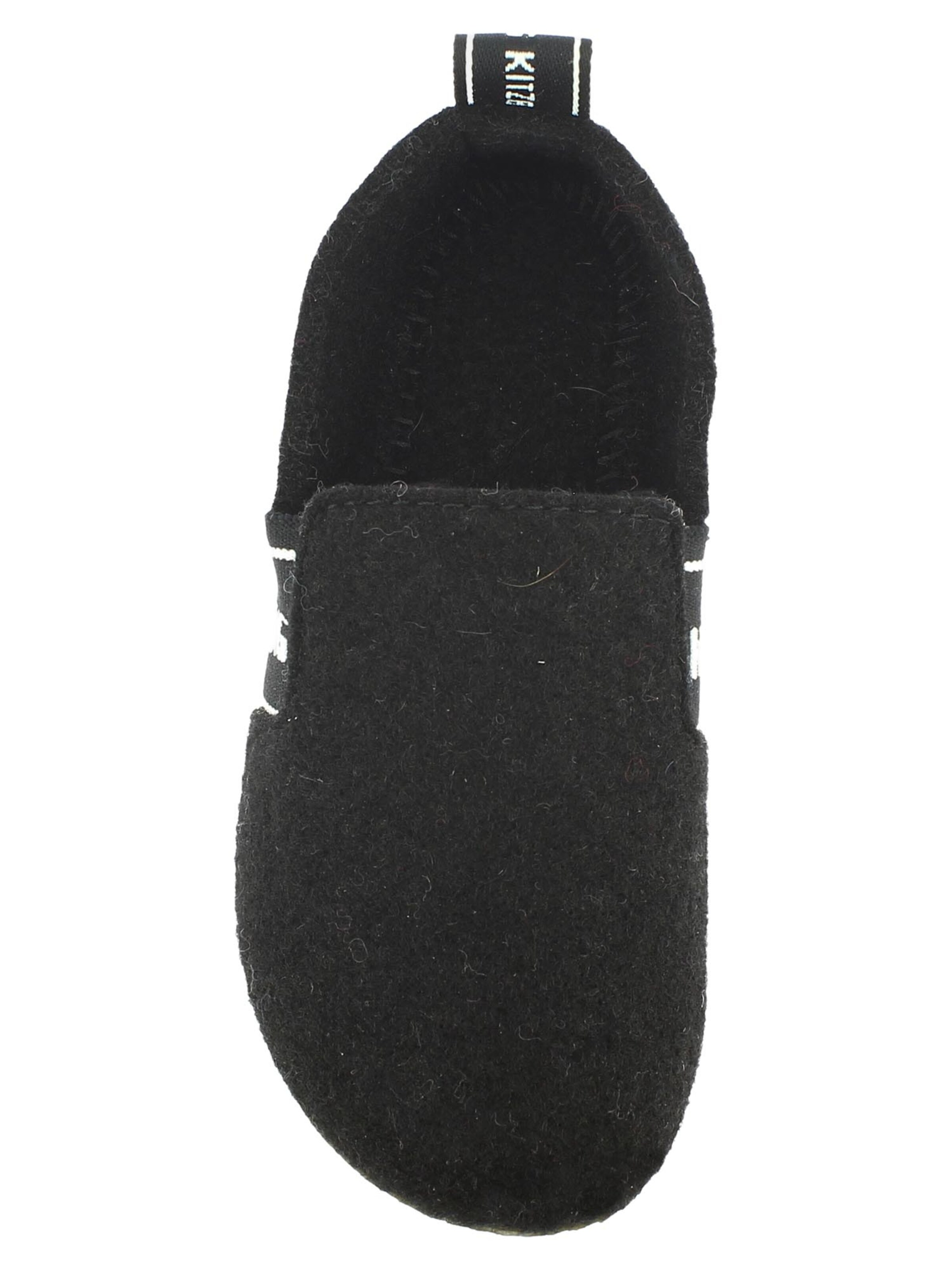 Living Kitzbühel Slippers 'T-Modell Filz' in Black