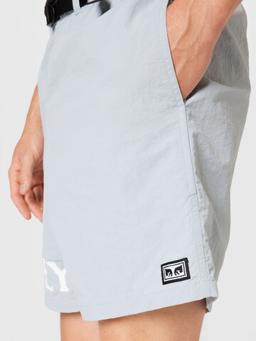 Obey Regular Shorts in Grau