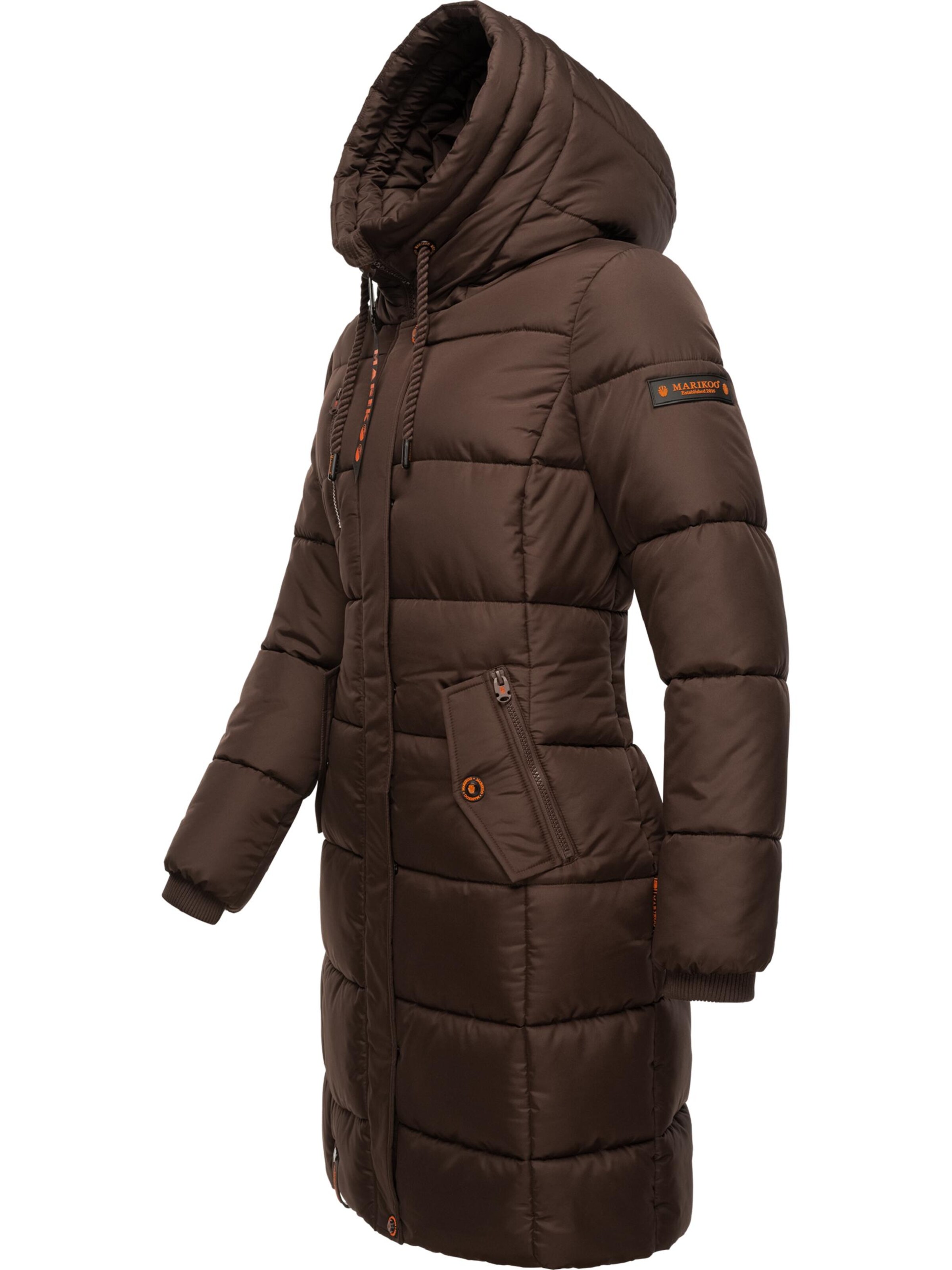 MARIKOO Χειμερινό παλτό 'Yuikoo' σε καφέ