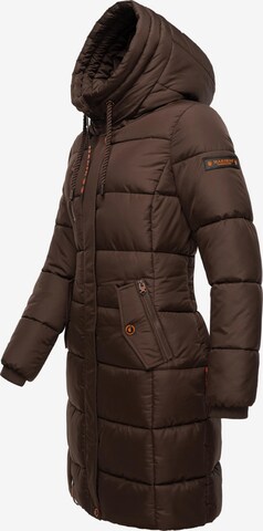 MARIKOO Winter Coat 'Yuikoo' in Brown