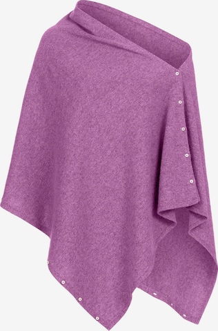 Suri Frey Poncho Schal ' Freyday ' in Pink: Vorderseite