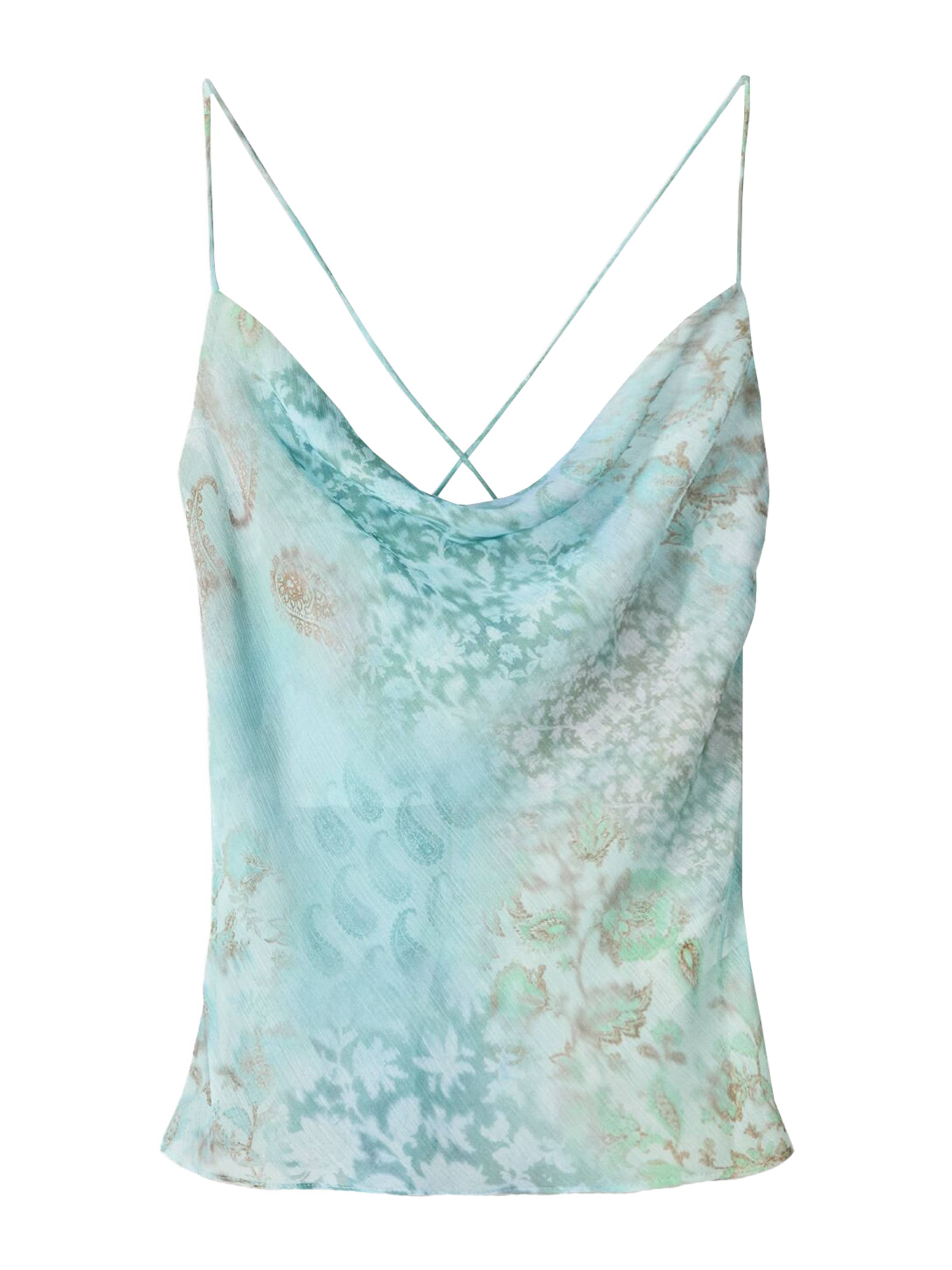 Bershka Topp i blå: framsida