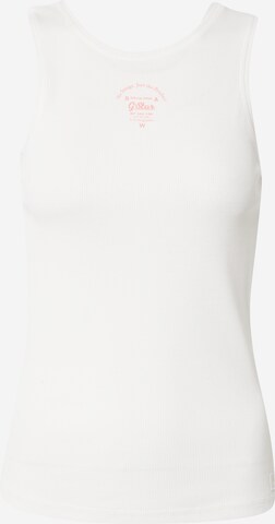 Top di G-Star RAW in bianco: frontale