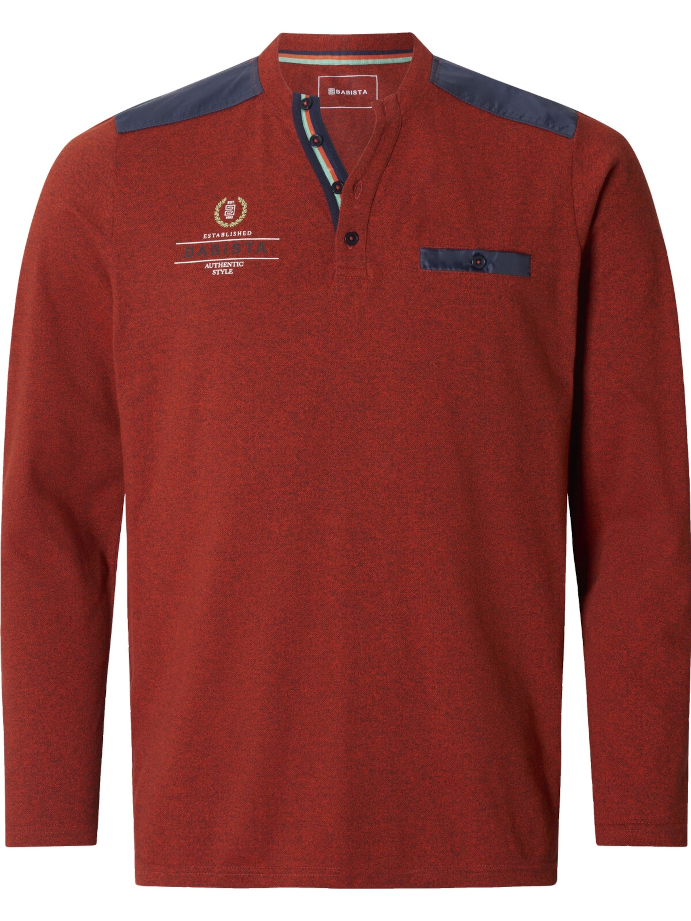 BABISTA Shirt 'Veldalo' in Red: front