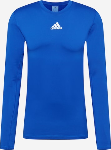 Tricou funcțional de la ADIDAS SPORTSWEAR pe albastru: față