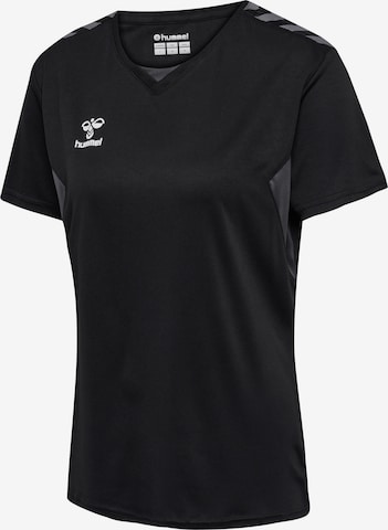 Hummel Λειτουργικό μπλουζάκι 'AUTHENTIC' σε μαύρο