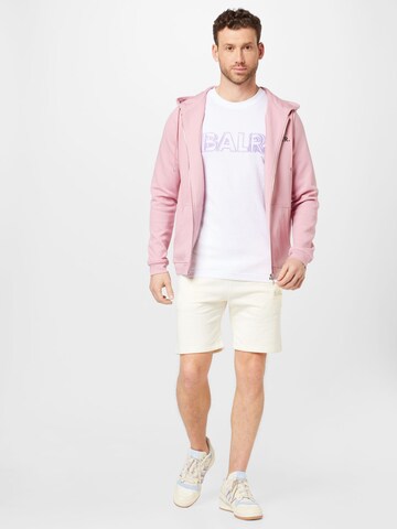 BALR. Sweat jacket 'Q-Series' in Pink