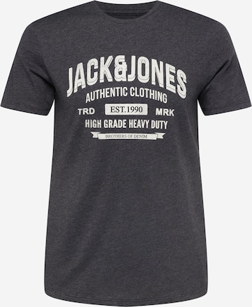 JACK & JONES Shirt in Grey: front