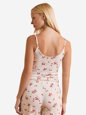Camicia da notte 'Tige' di ETAM in beige