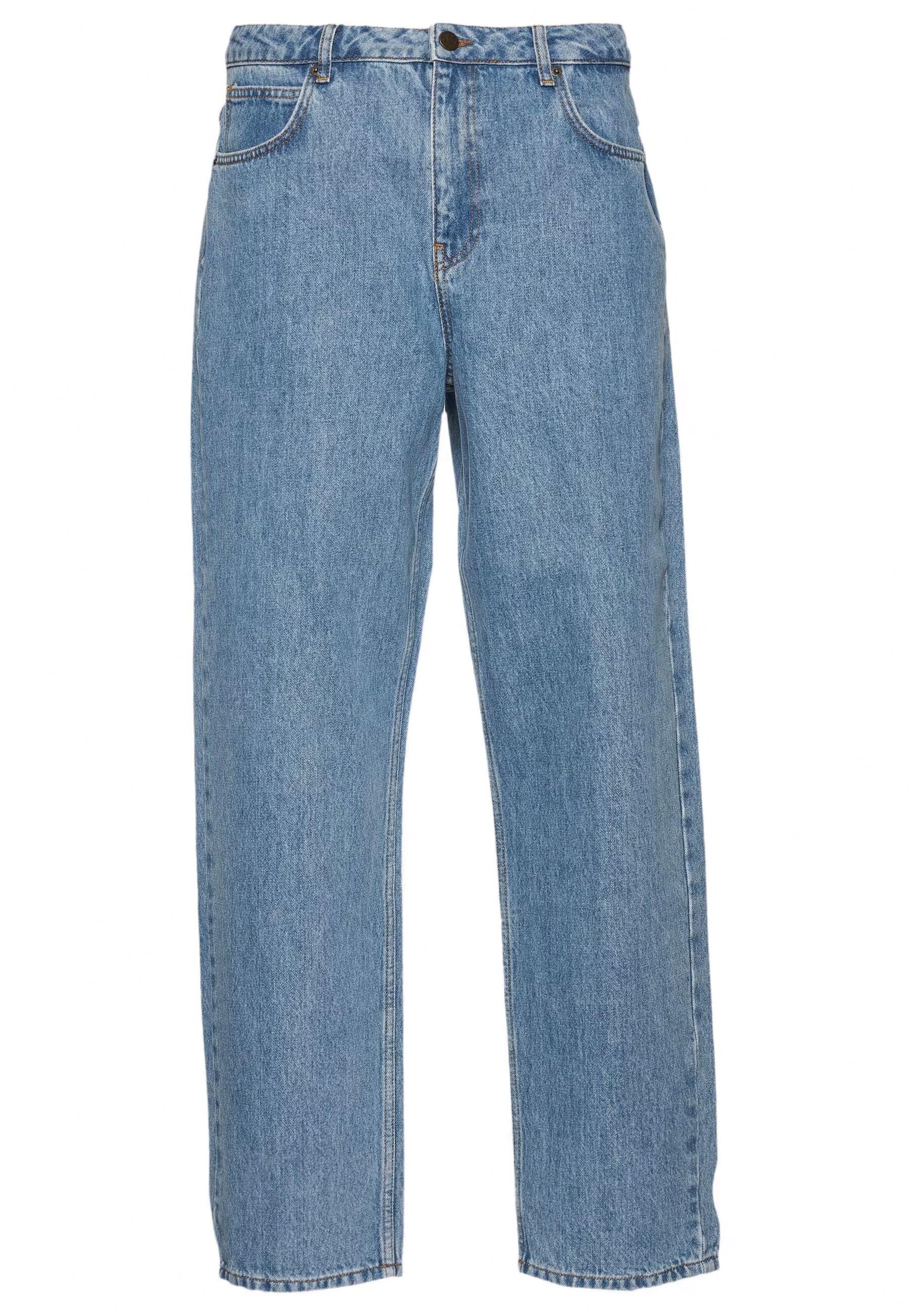 DEF Loosefit Jeans in Blauw: voorkant