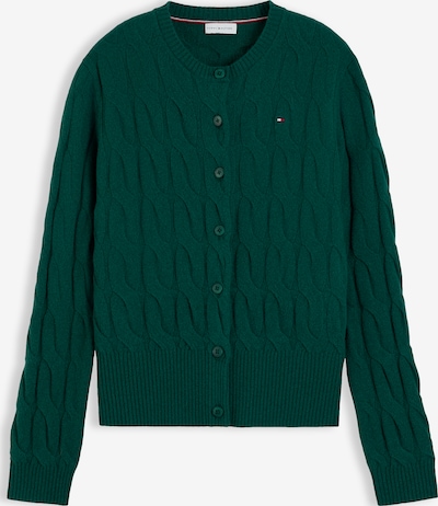 TOMMY HILFIGER Cardigan en XXS en sapin, Vue avec produit