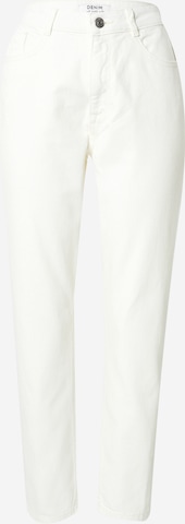 Dorothy Perkins - Regular Calças de ganga 'Kimberley' em branco: frente