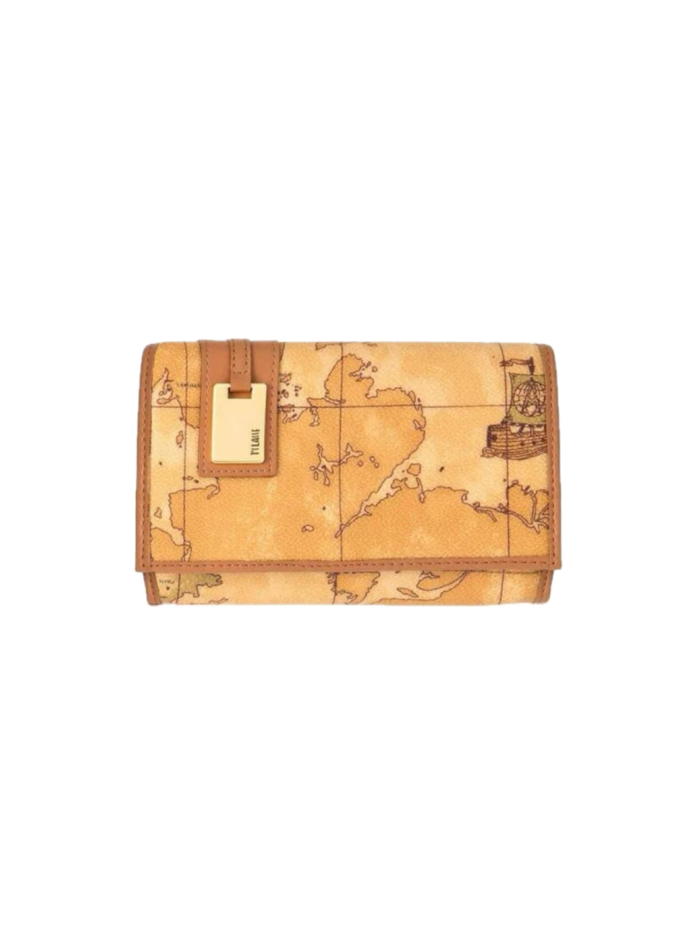 Alviero Martini Portemonnaie 'CW026'‌‌‌‌‌‌‌ in Braun: Vorderseite