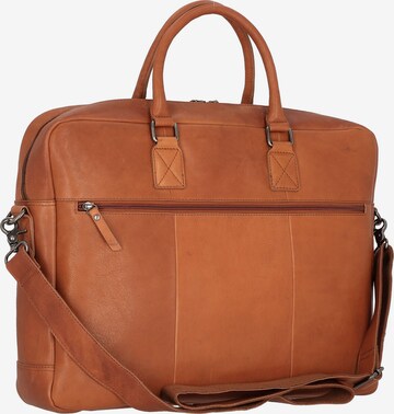 Borsa portadocumenti 'Antique Avery' di Burkely in marrone