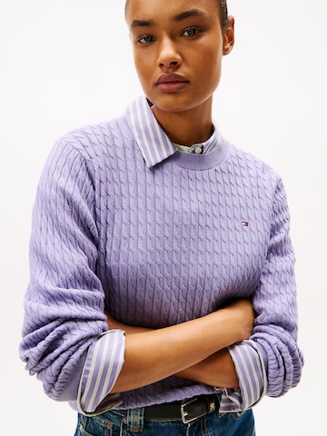 TOMMY HILFIGER Sweater in Purple