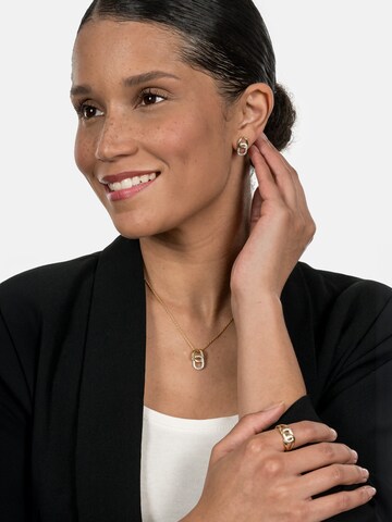 Suri Frey Ohrschmuck ' SFY Conny ' in Gold: Vorderseite