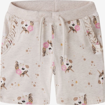 NAME IT Trousers in Beige: front