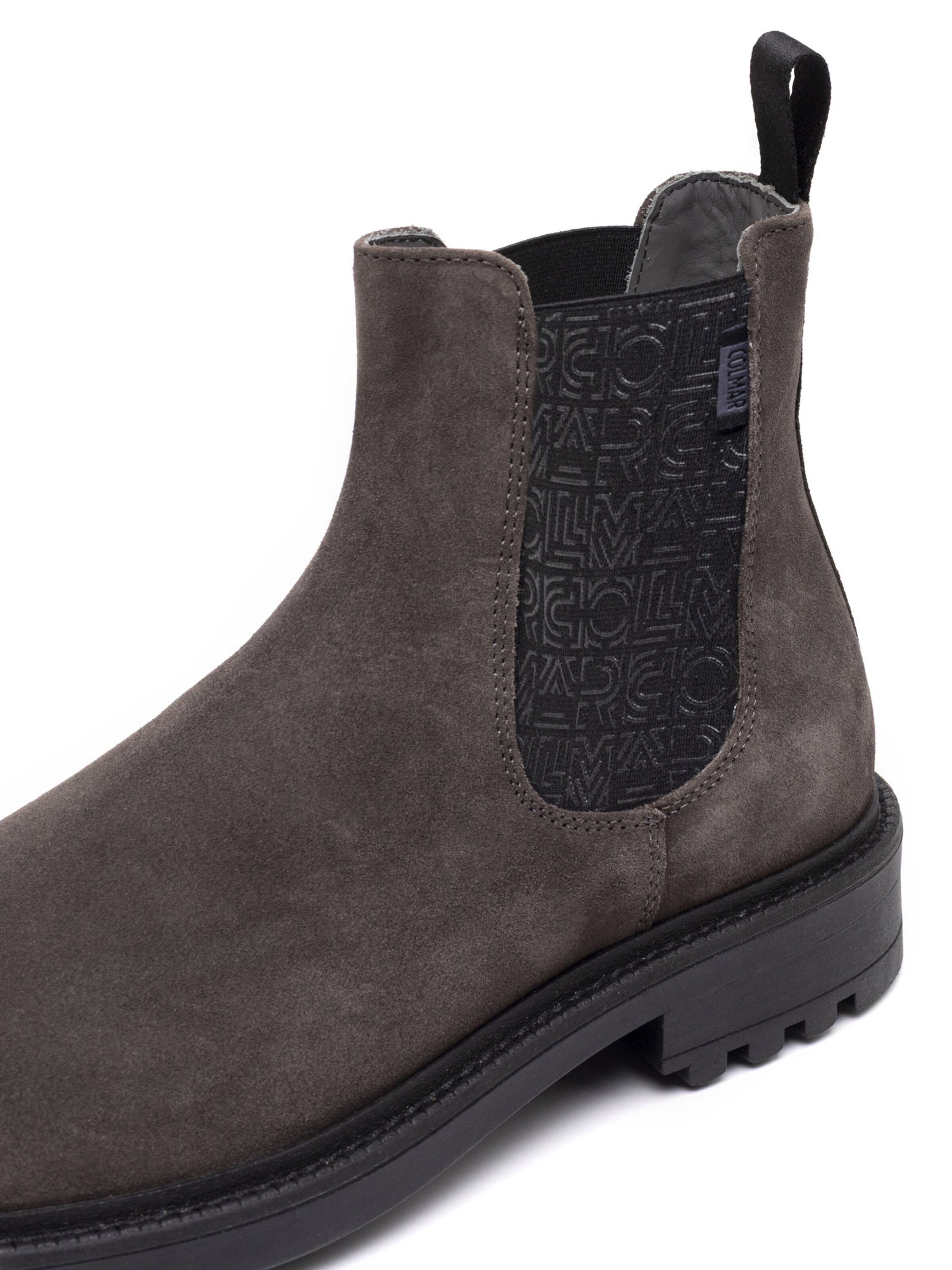 Colmar - Botas Chelsea 'Chase' en gris: lado