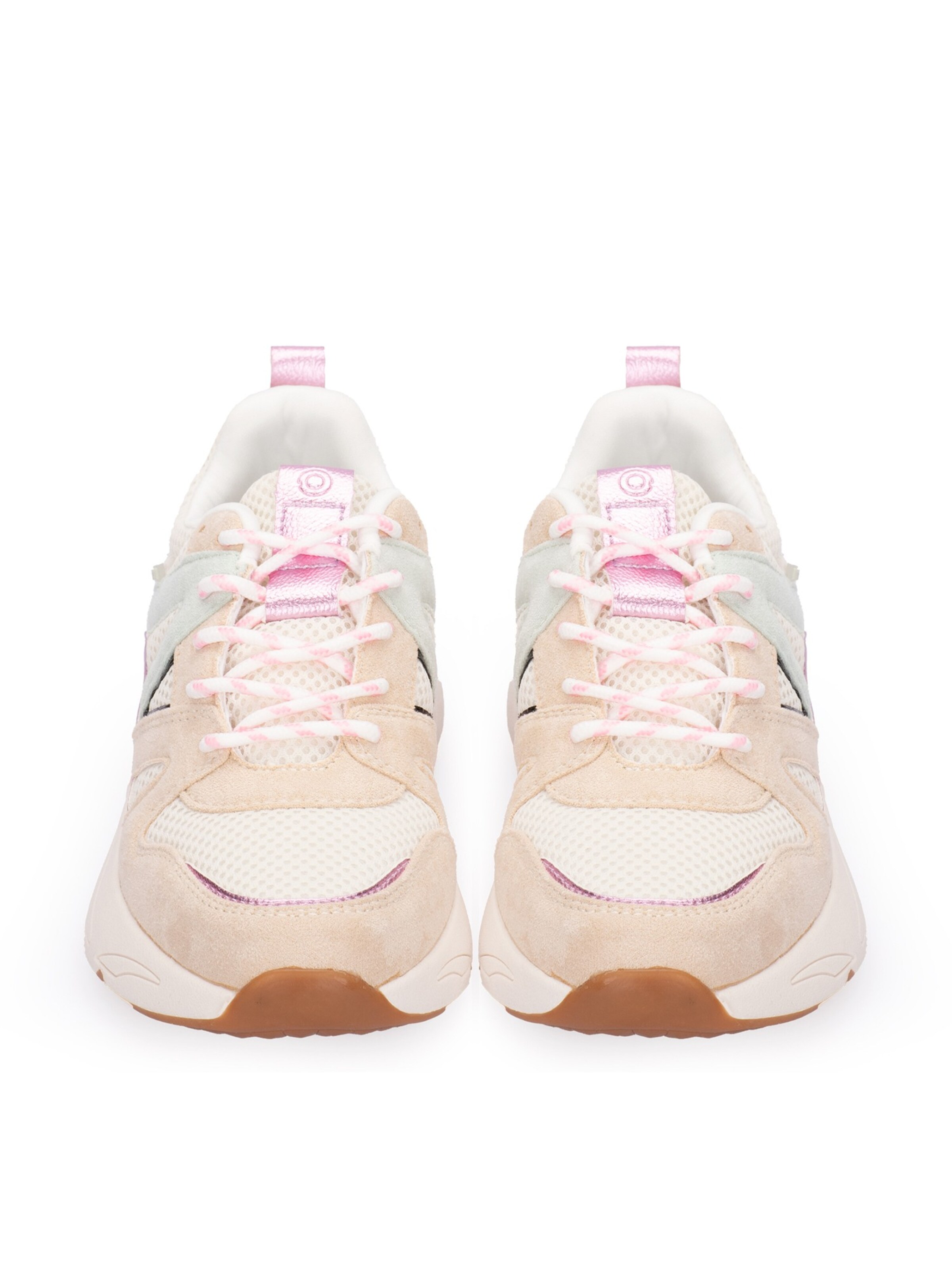 POSH by Poelman Sneakers laag 'Carocel' in Beige