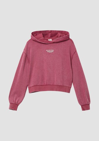 s.Oliver Sweatshirt in Pink: front