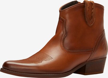 Bottines FELMINI en marron : devant