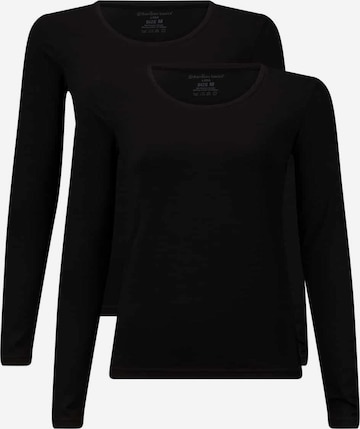 Bamboo basics Shirt in Zwart: voorkant
