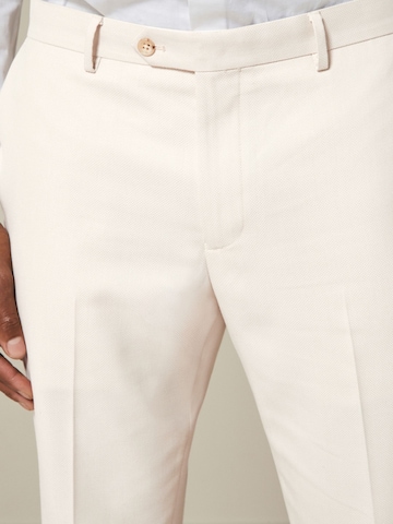Next - Slimfit Pantalón de pinzas en beige