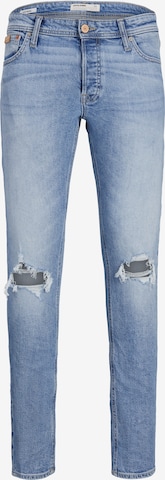 JACK & JONES Slimfit Jeans 'GLENN' in Blauw: voorkant