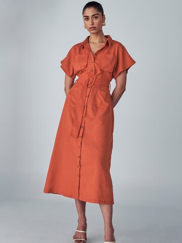 Robe-chemise 'Wichita' Willa en rouge : devant