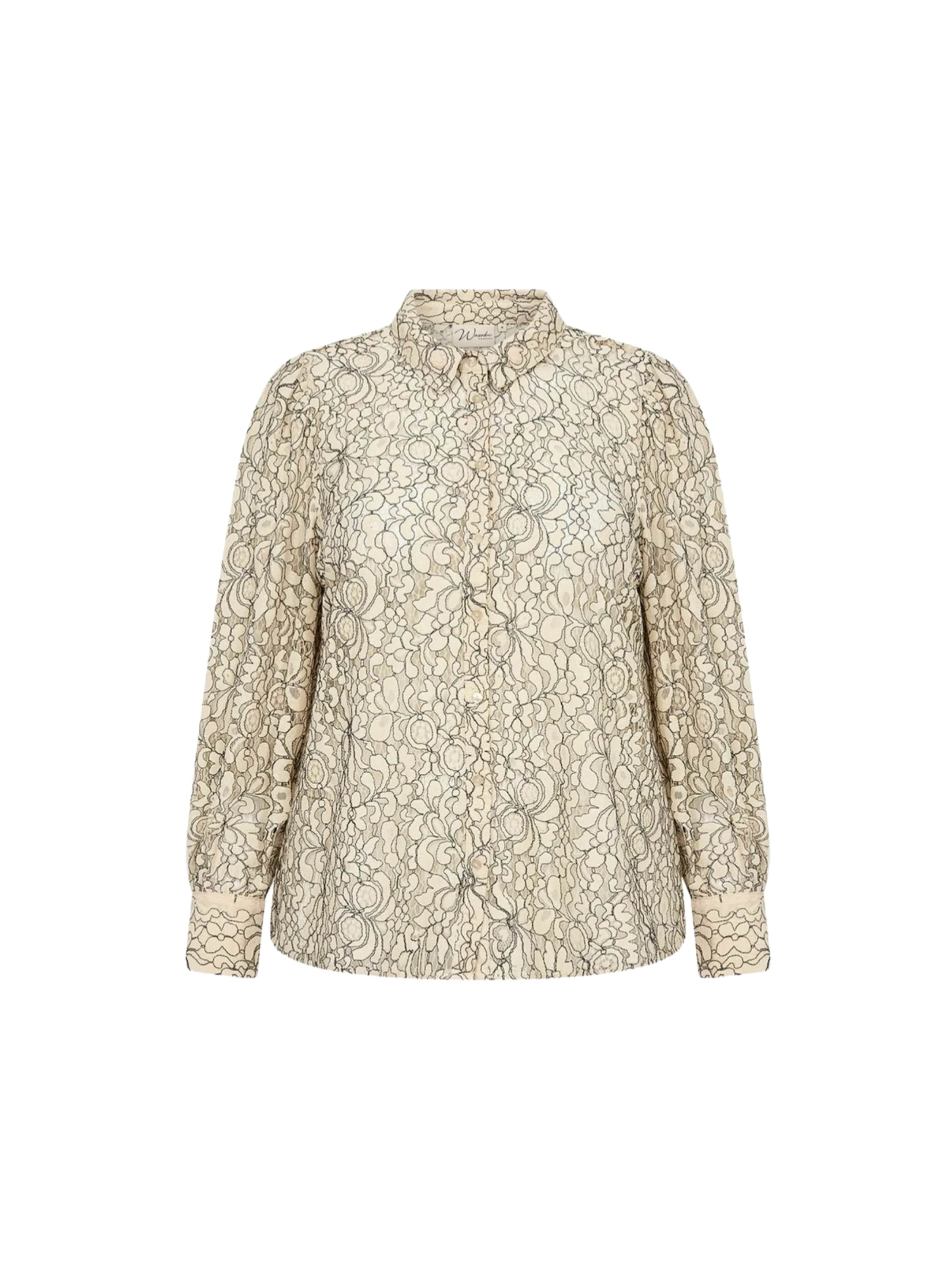 Wasabi Concept Bluse 'Kila' i beige: forside