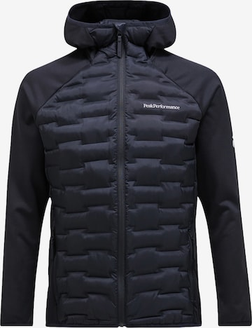 PEAK PERFORMANCE Outdoor jacket in Black: front
