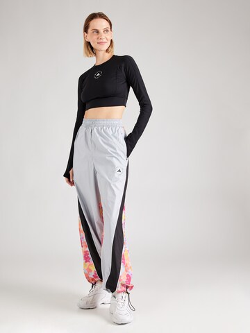ADIDAS BY STELLA MCCARTNEY Tapered Workout Pants in Grey