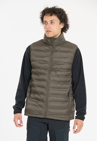 Whistler Vest 'Froze' in Grey: front