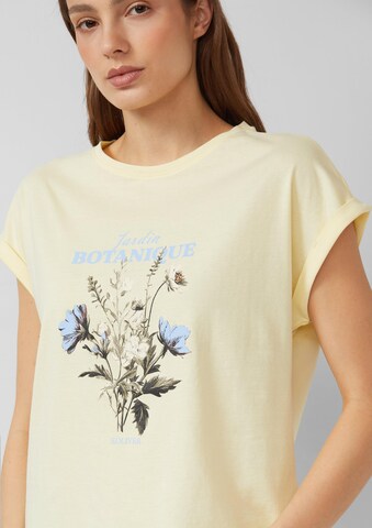 T-shirt s.Oliver en jaune