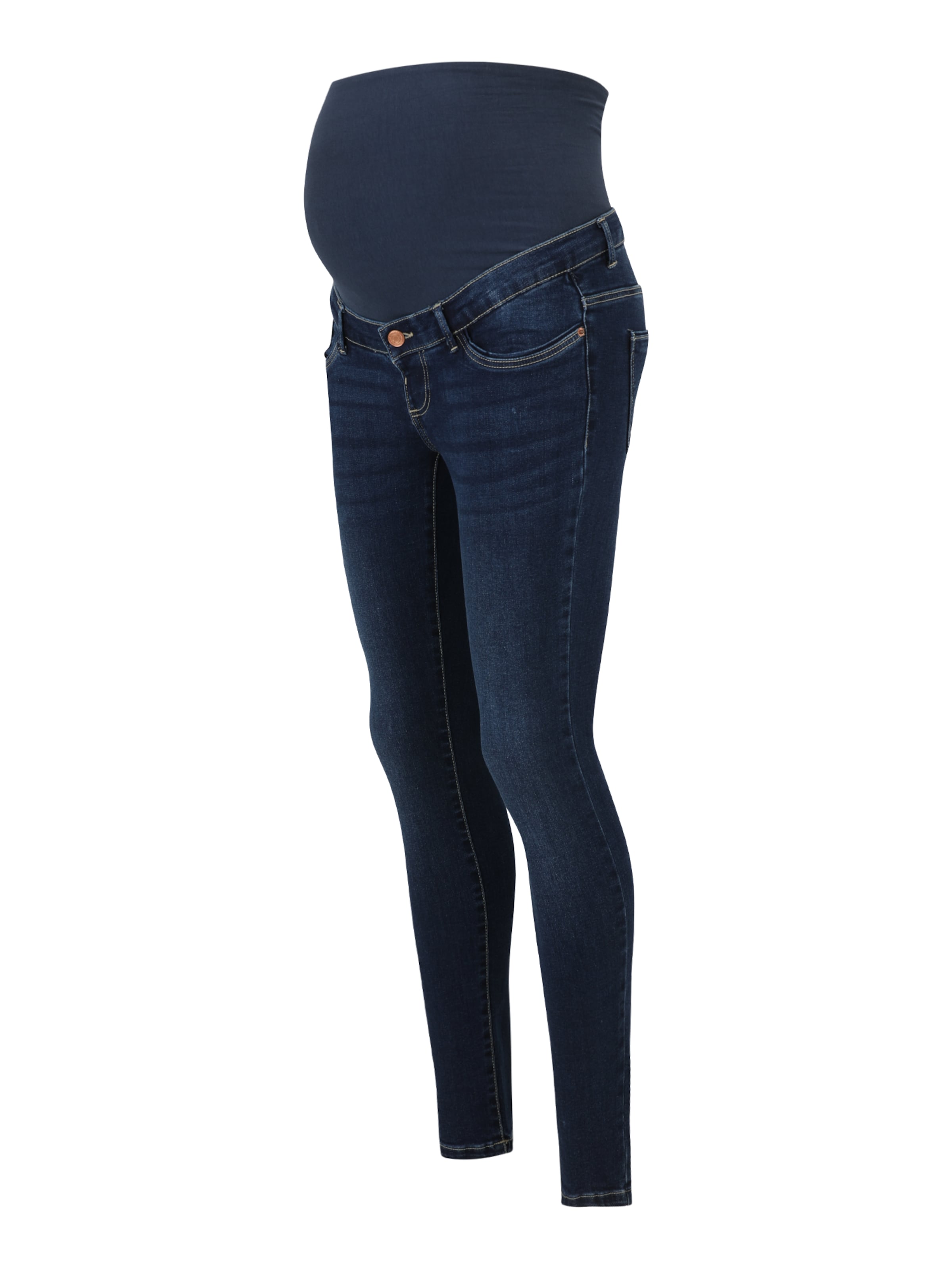 Vero Moda Maternity - Skinny Vaquero 'VMMSKYLAR' en azul: frente