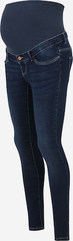 Vero Moda Maternity Skinny Farkut 'VMMSKYLAR' värissä sininen: etupuoli