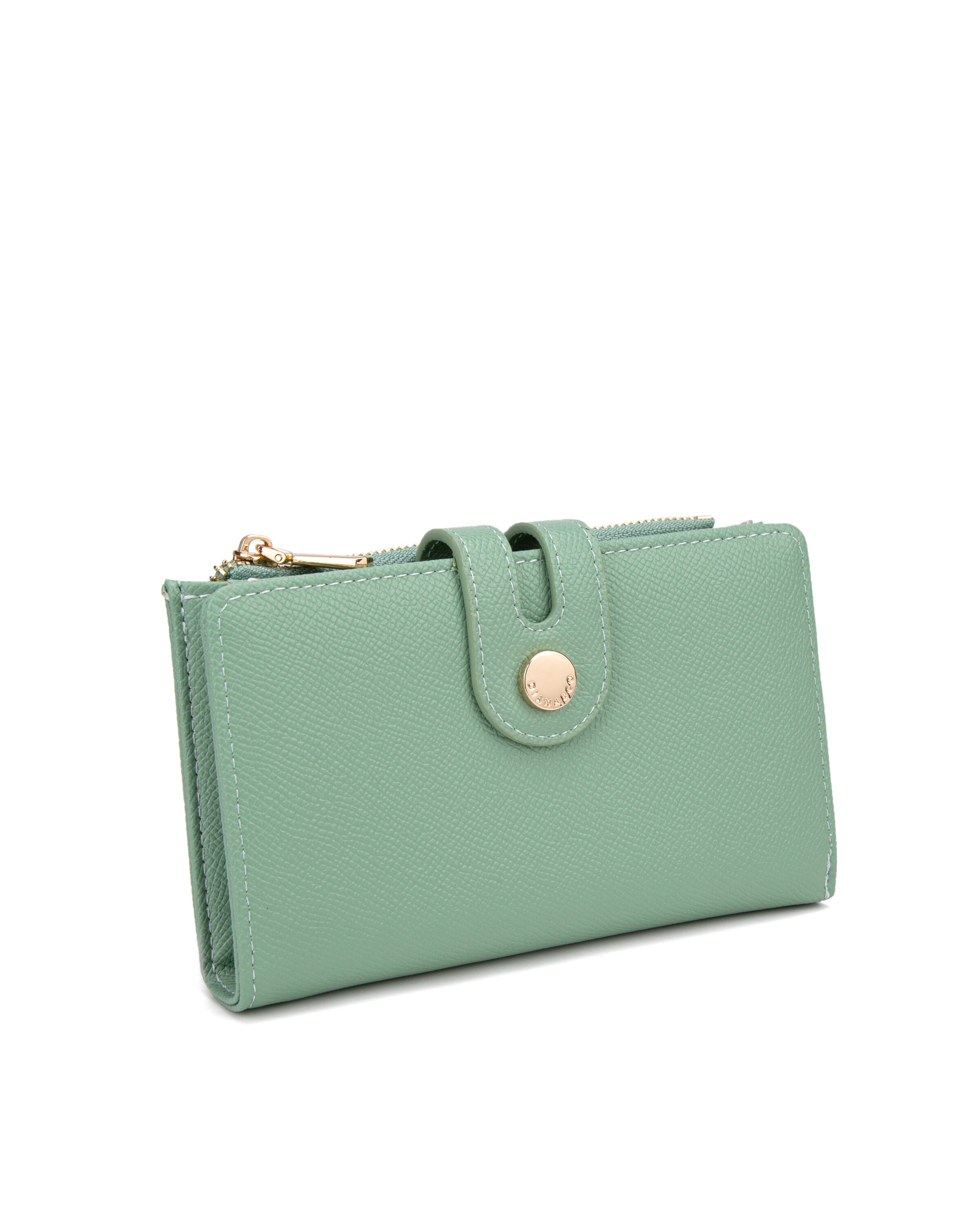 Diana&Co. Wallet in Grün: Vorderseite