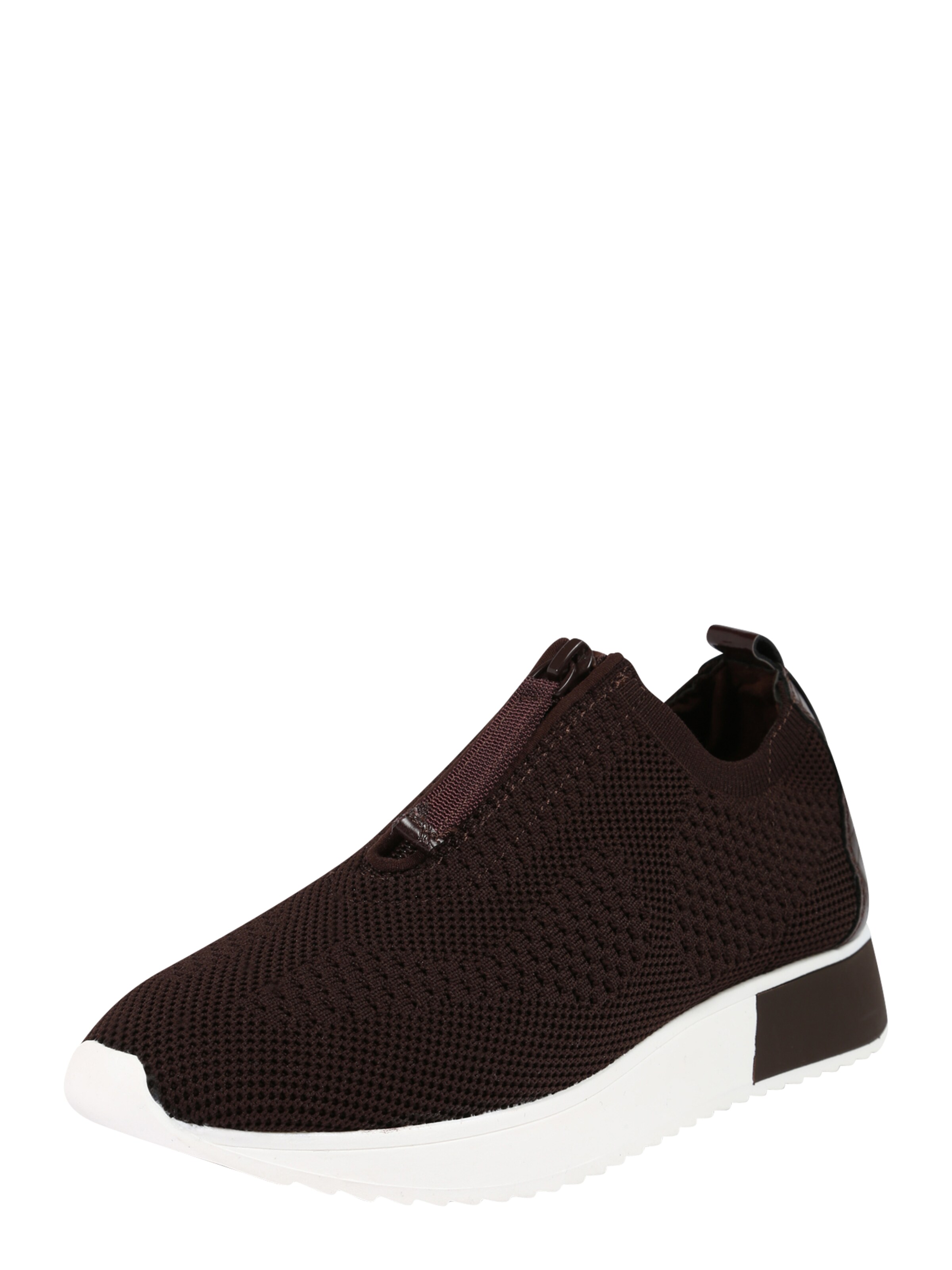 River Island Sneaker bassa in Marrone Scuro 