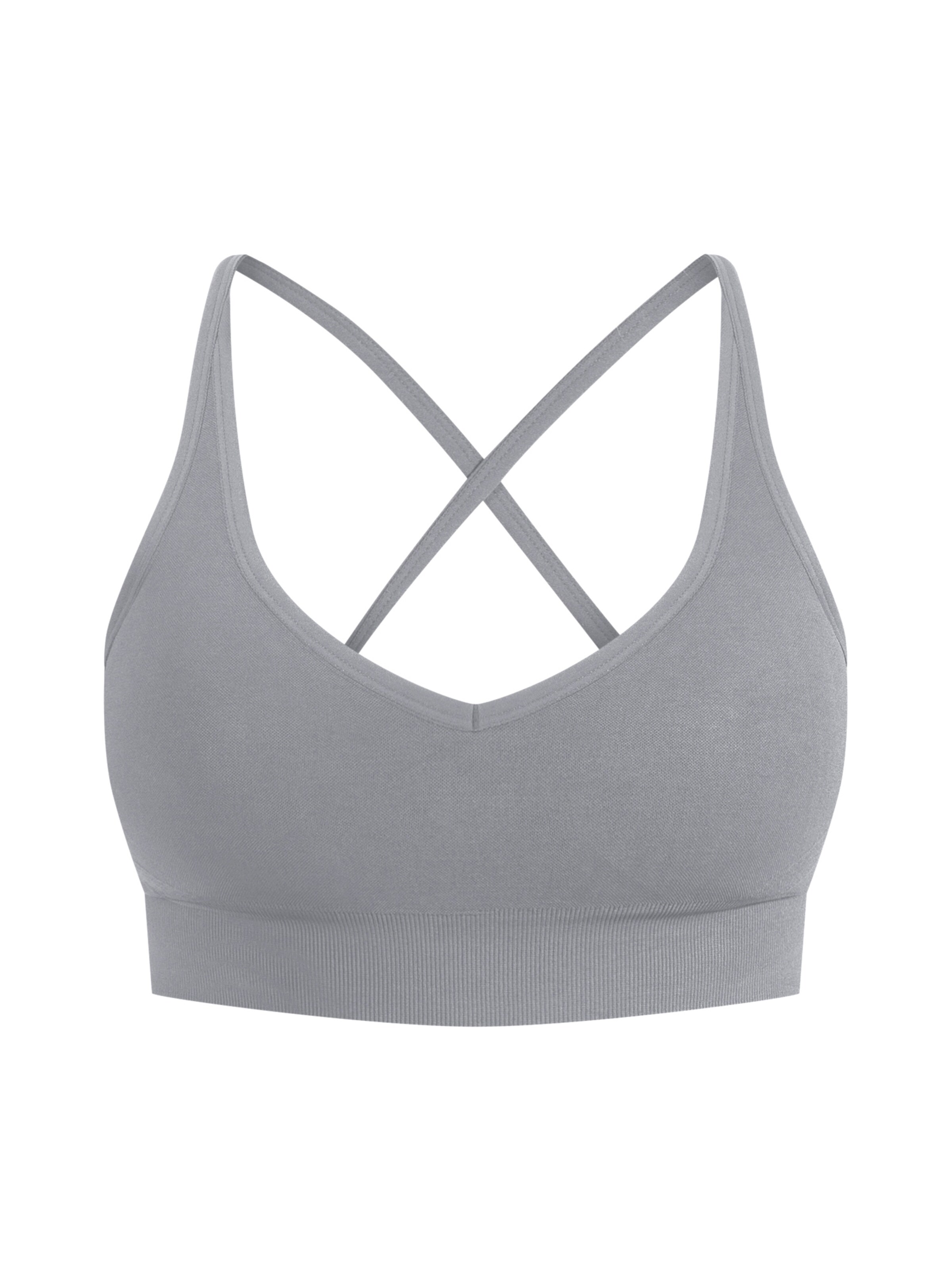 Haut de sport Smilodox en gris : devant