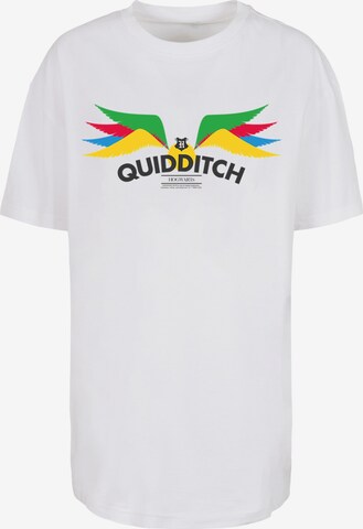 F4NT4STIC T-Shirt 'Harry Potter Snitch Wings Pastels' in Weiß: predná strana