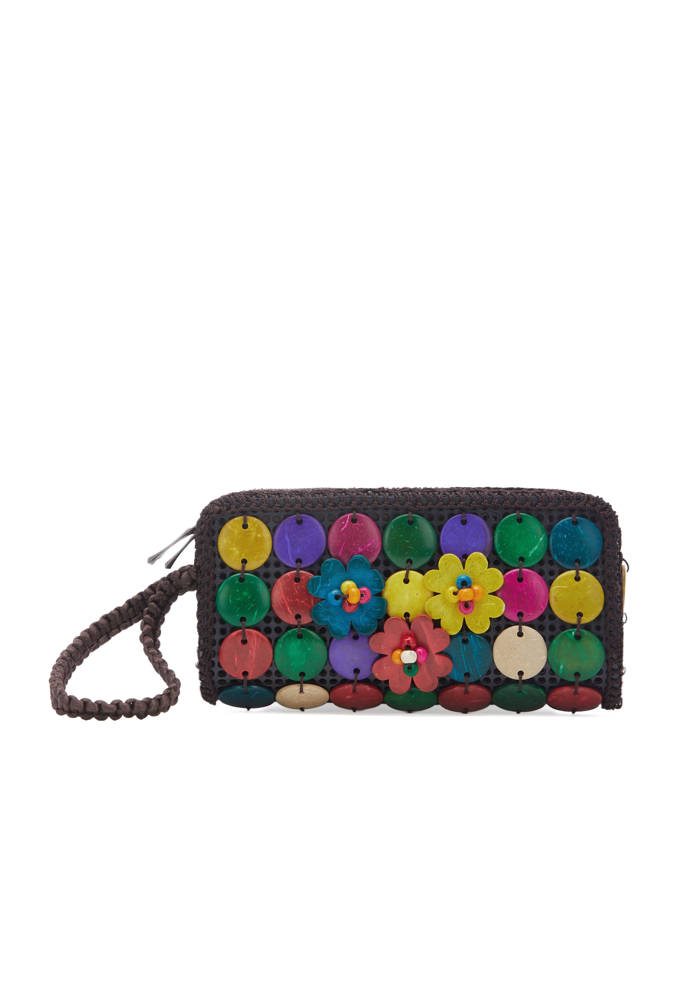 usha FESTIVAL - Bolso de noche en marrón: frente